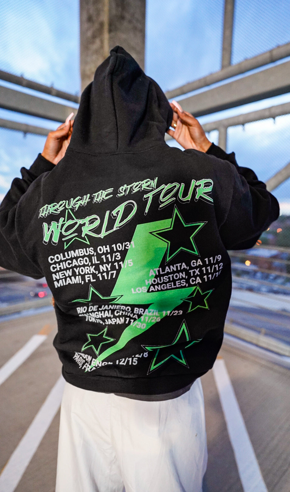 Tour Dates hoodie